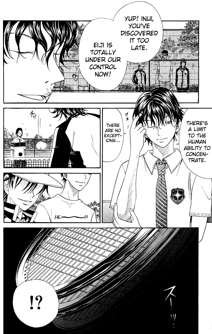 Prince of Tennis Chapter 56 page 19 - Chapter 56: Akazawa Magic