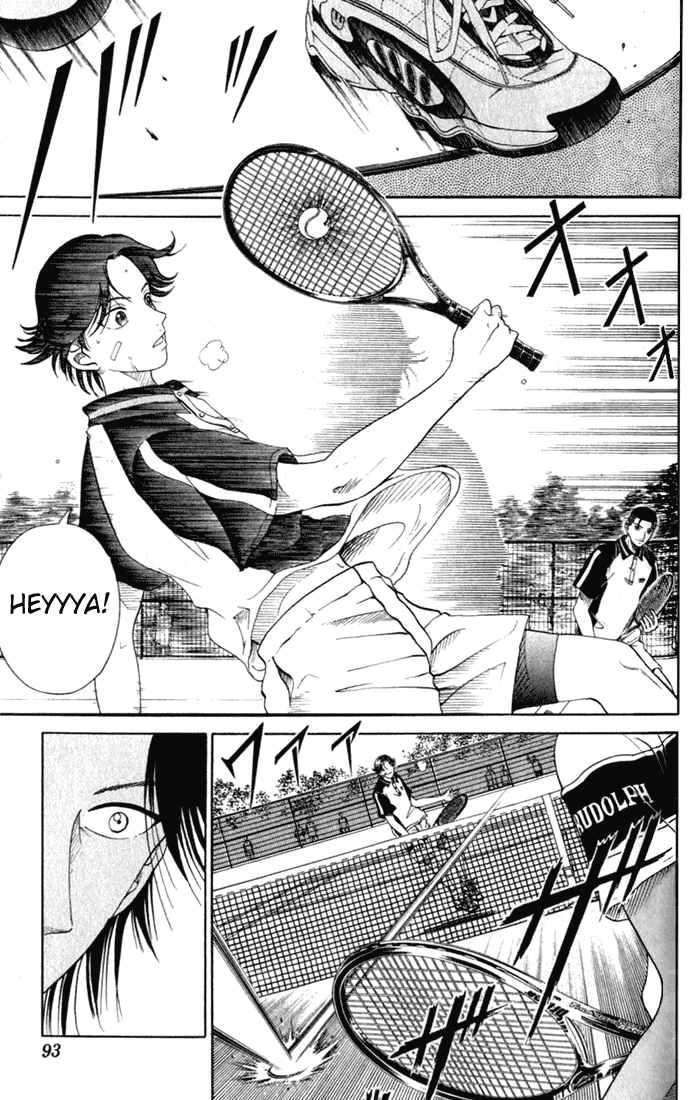 Prince of Tennis Chapter 56 page 4 - Chapter 56: Akazawa Magic