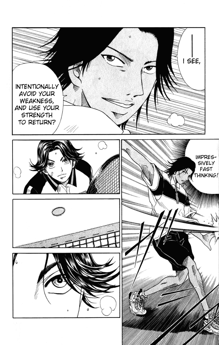 Prince of Tennis Chapter 56 page 5 - Chapter 56: Akazawa Magic