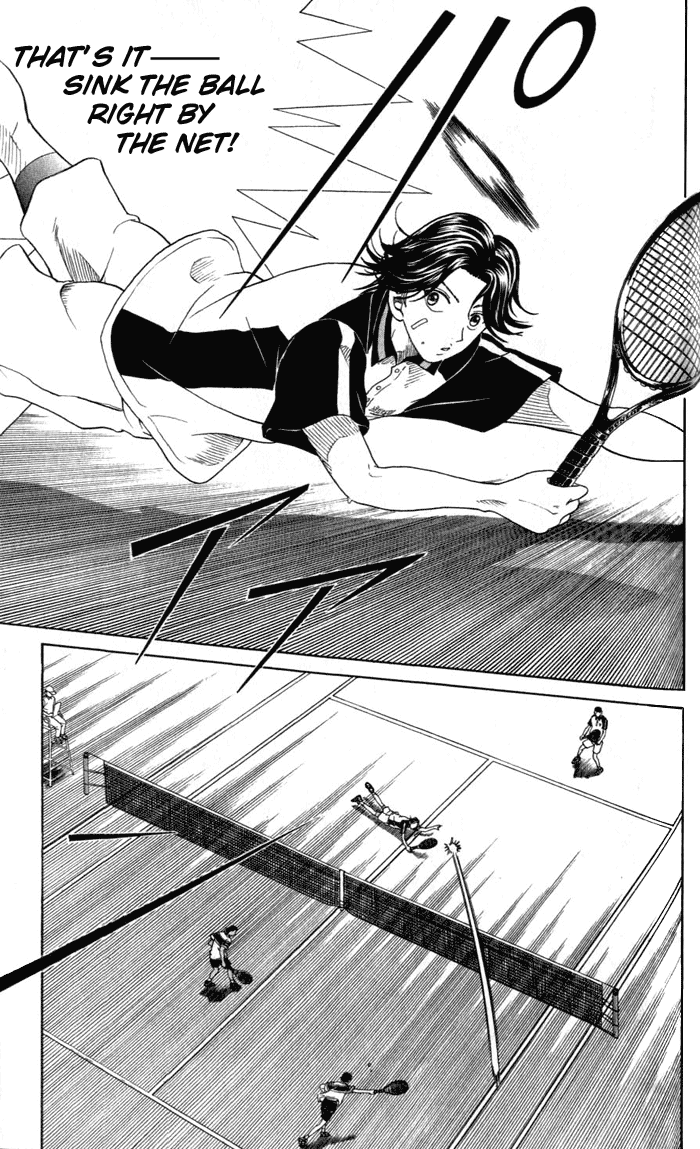 Prince of Tennis Chapter 56 page 6 - Chapter 56: Akazawa Magic
