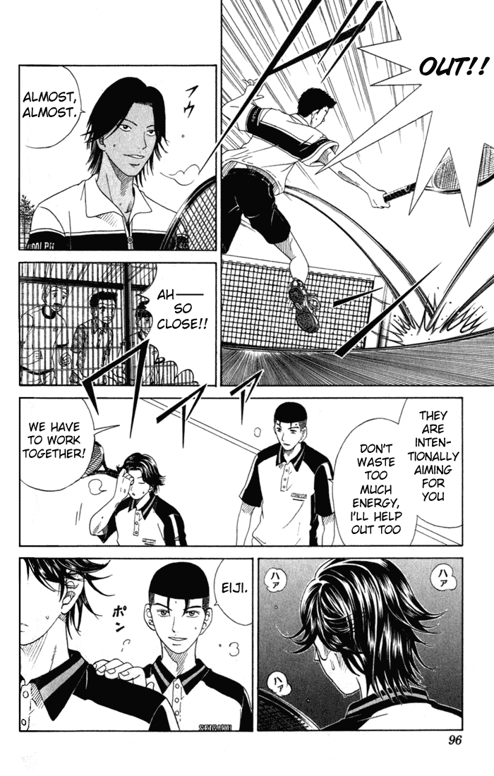 Prince of Tennis Chapter 56 page 7 - Chapter 56: Akazawa Magic