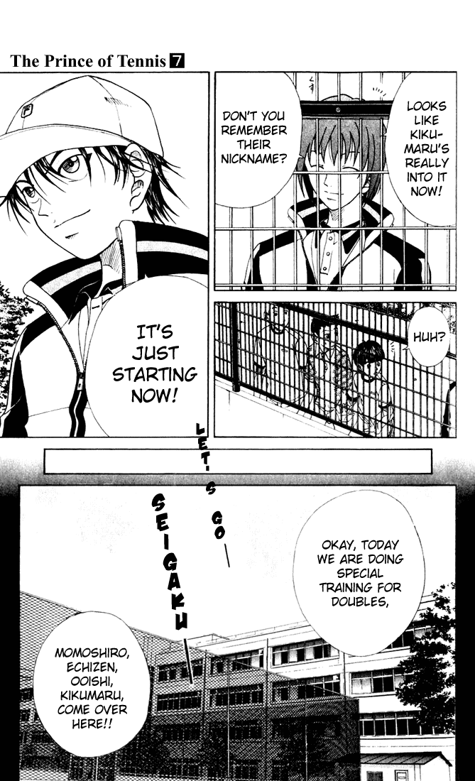 Prince of Tennis Chapter 57 page 8 - Chapter 57: Ooishi and Kikumaru