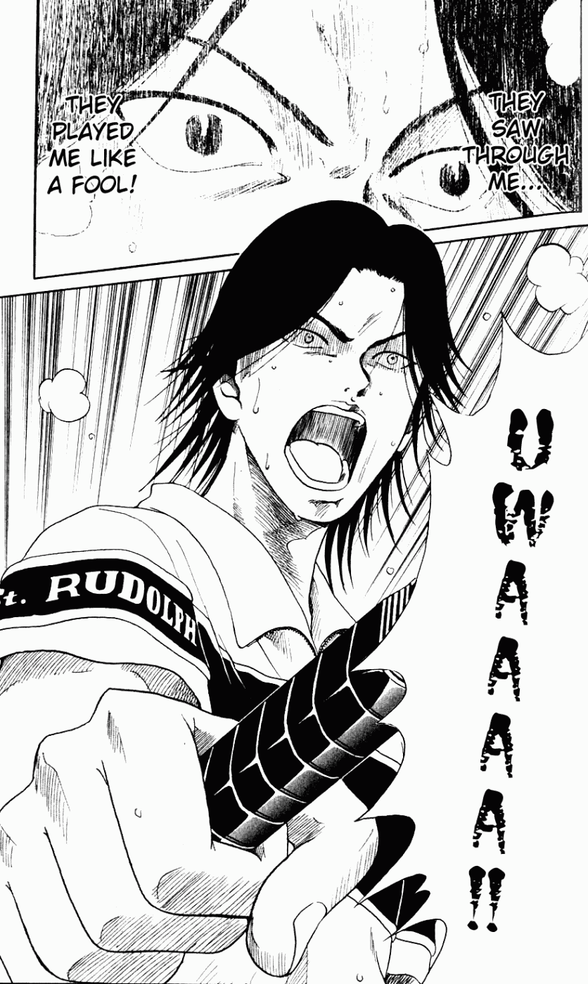 Prince of Tennis Chapter 58 page 17 - Chapter 58: Hard Battle