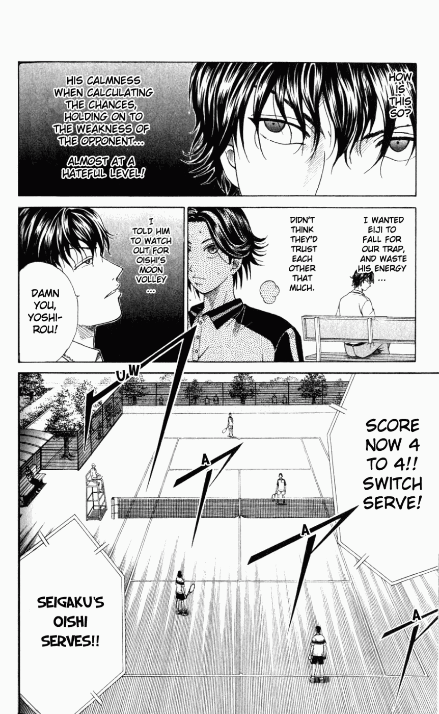 Prince of Tennis Chapter 58 page 5 - Chapter 58: Hard Battle