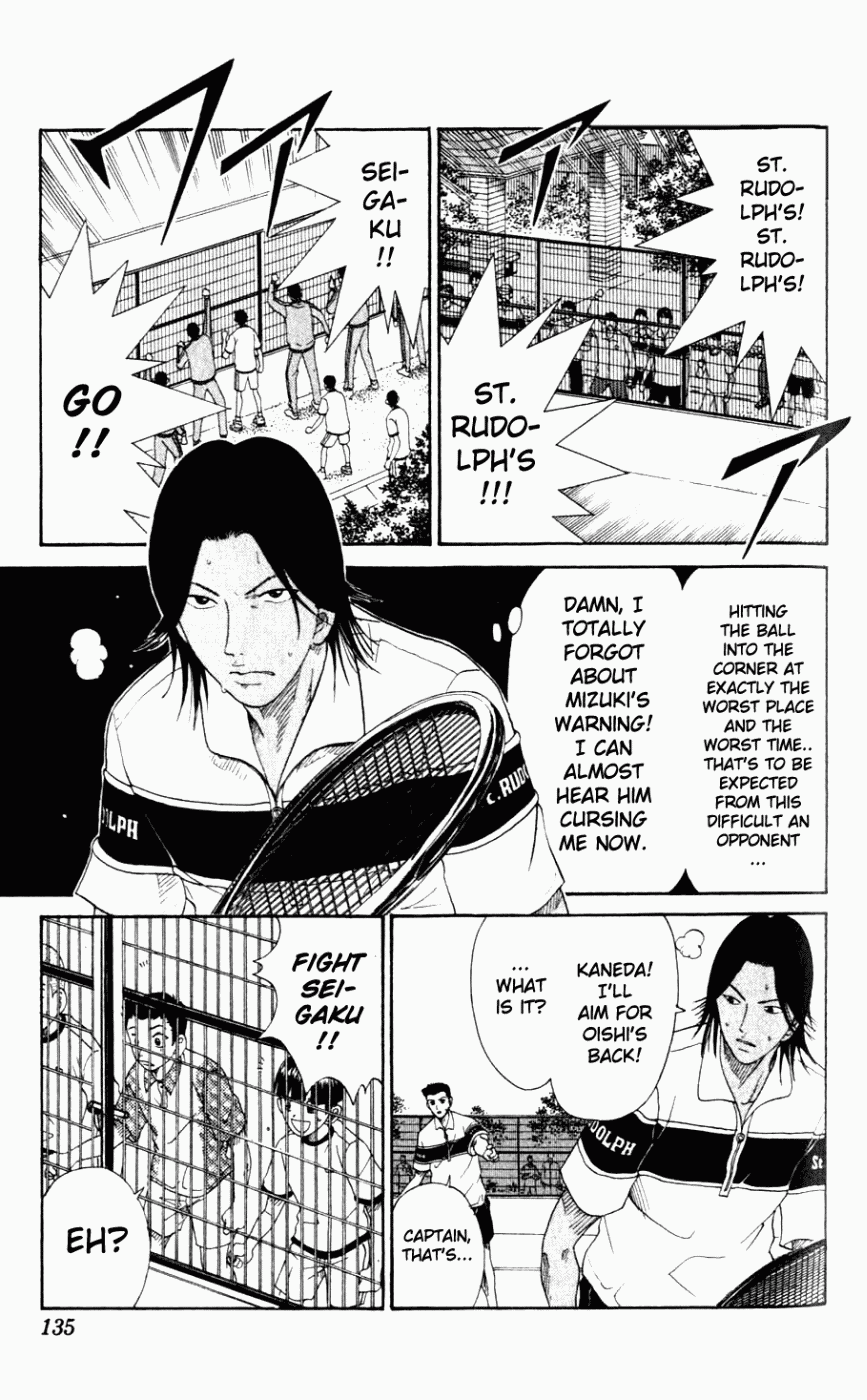 Prince of Tennis Chapter 58 page 6 - Chapter 58: Hard Battle