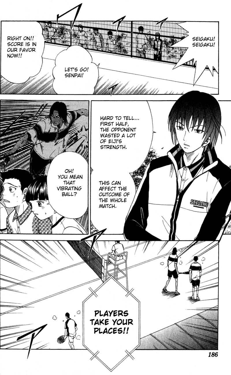 Prince of Tennis Chapter 60 page 17 - Chapter 60: Flawless Script