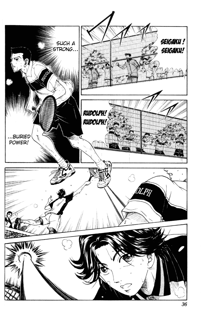 Prince of Tennis Chapter 62 page 10 - Chapter 62: Buried Power