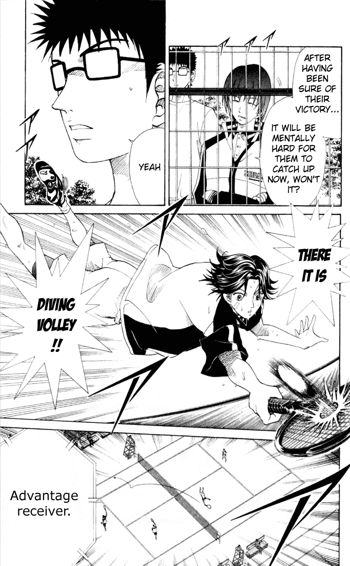 Prince of Tennis Chapter 62 page 9 - Chapter 62: Buried Power