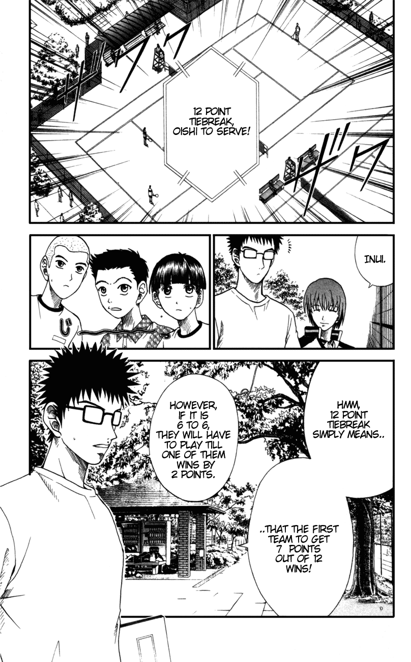 Prince of Tennis Chapter 63 page 3 - Chapter 63: Tie Break