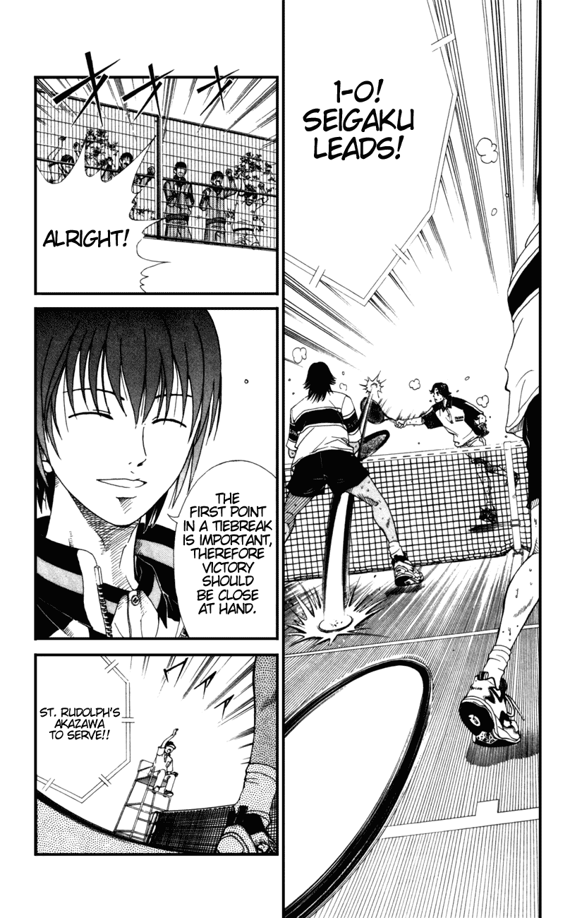 Prince of Tennis Chapter 63 page 5 - Chapter 63: Tie Break