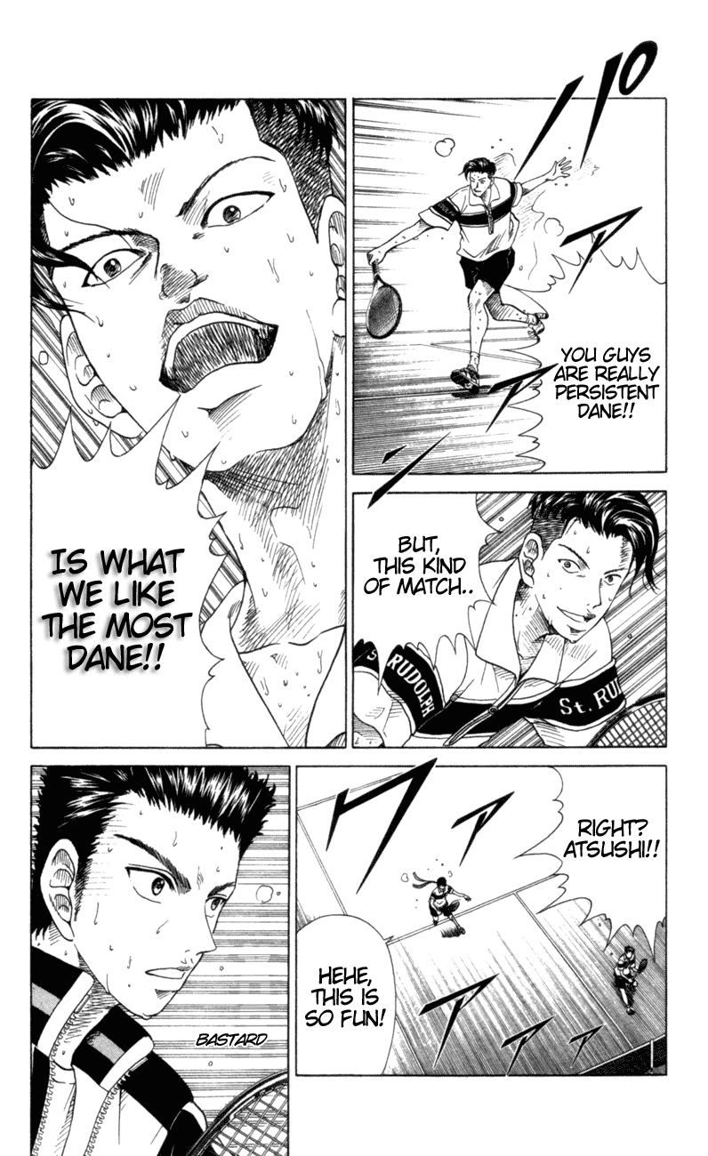 Prince of Tennis Chapter 64 page 10 - Chapter 64: In and Out of the Court