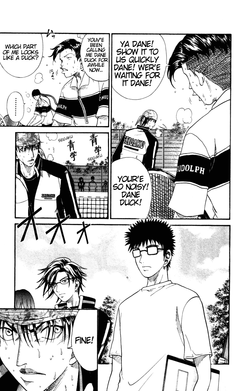 Prince of Tennis Chapter 64 page 15 - Chapter 64: In and Out of the Court