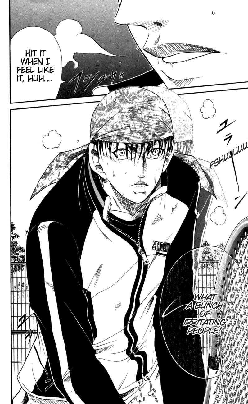 Prince of Tennis Chapter 64 page 16 - Chapter 64: In and Out of the Court