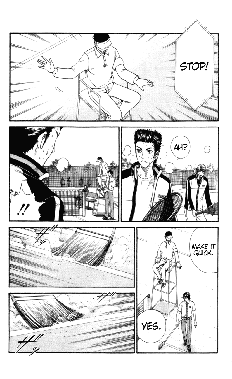 Prince of Tennis Chapter 64 page 4 - Chapter 64: In and Out of the Court