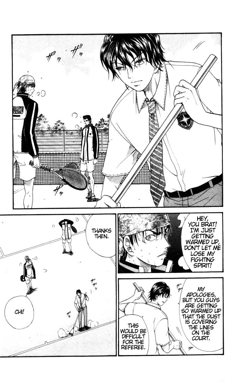 Prince of Tennis Chapter 64 page 5 - Chapter 64: In and Out of the Court