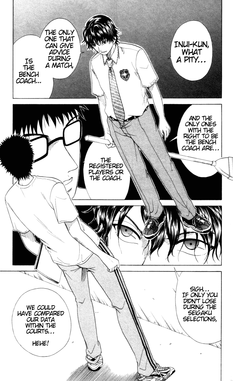 Prince of Tennis Chapter 64 page 7 - Chapter 64: In and Out of the Court