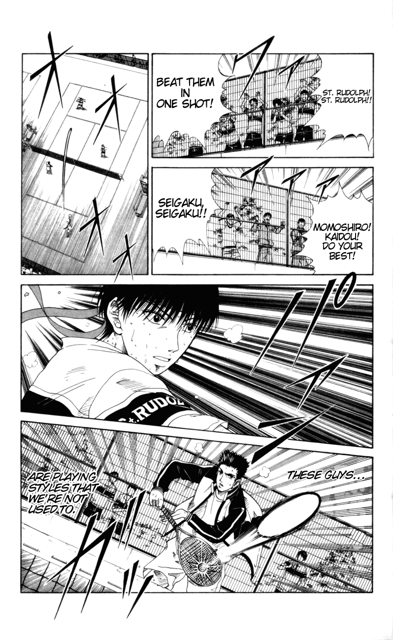 Prince of Tennis Chapter 64 page 9 - Chapter 64: In and Out of the Court