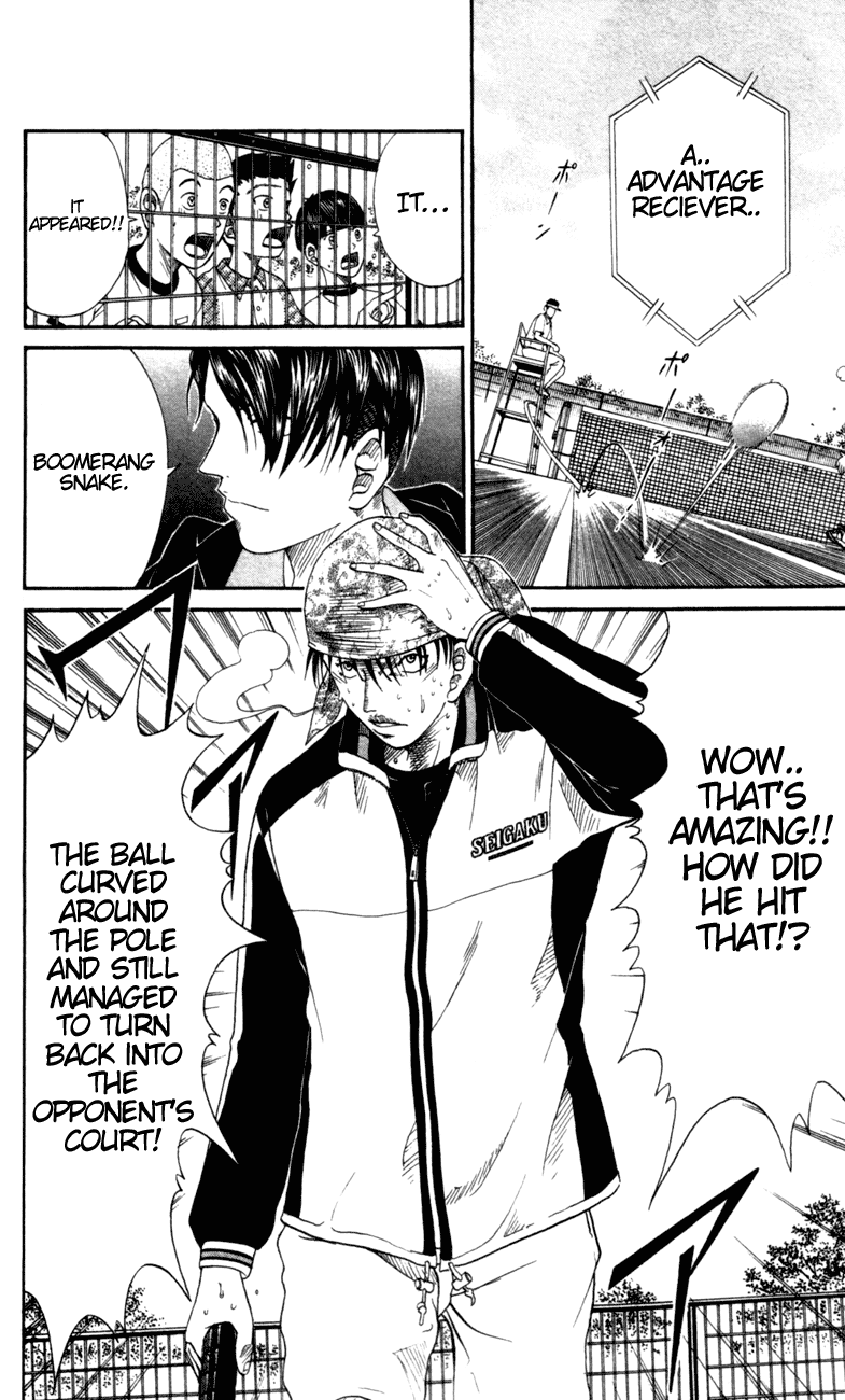 Prince of Tennis Chapter 65 page 11 - Chapter 65: Miscalculation