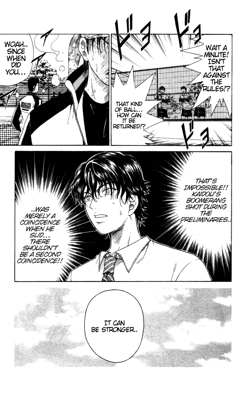 Prince of Tennis Chapter 65 page 12 - Chapter 65: Miscalculation