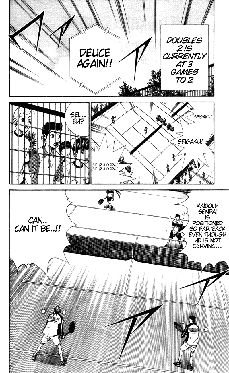 Prince of Tennis Chapter 65 page 2 - Chapter 65: Miscalculation