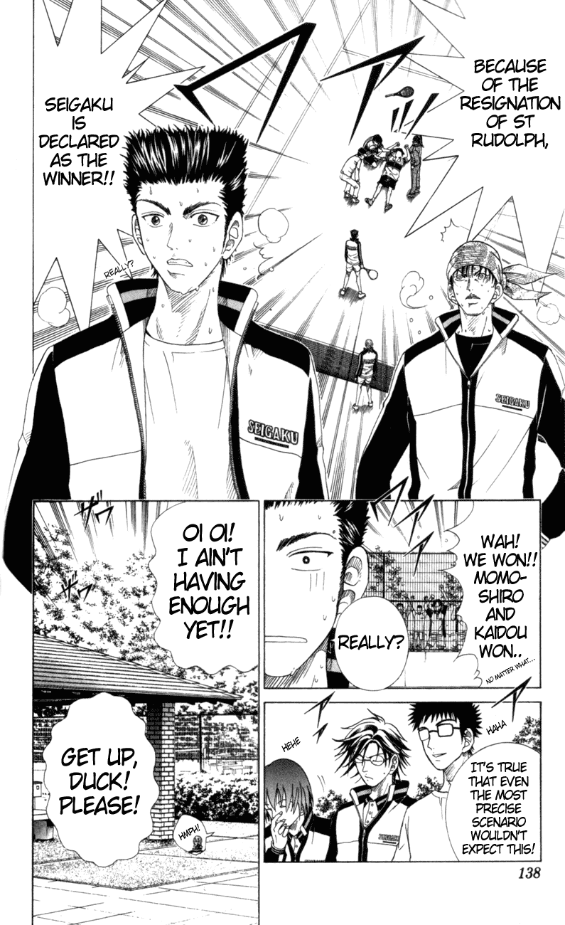Prince of Tennis Chapter 67 page 17 - Chapter 67: Ruin The Scenario!!