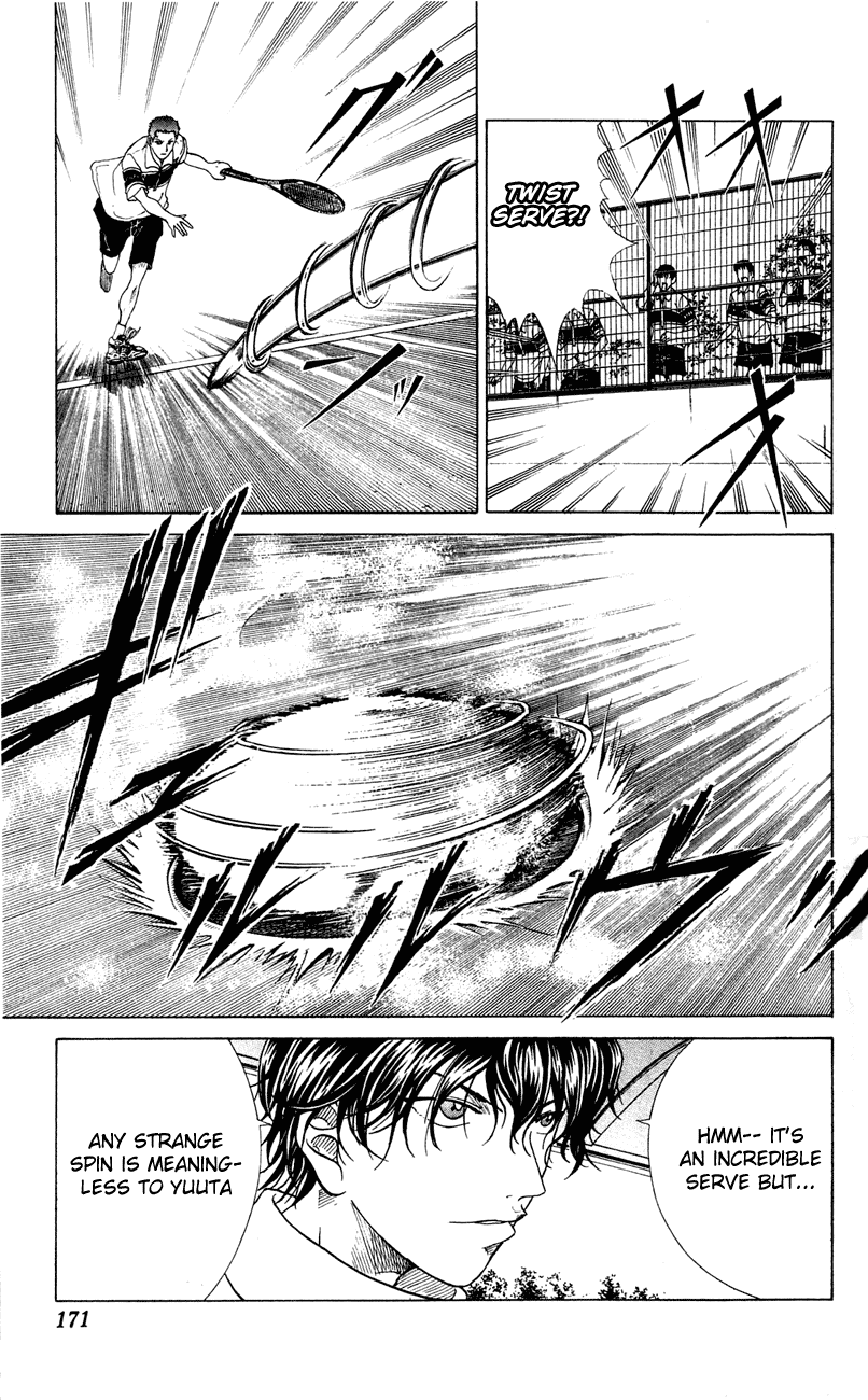 Prince of Tennis Chapter 69 page 13 - Chapter 69: Left-hander Vs Left-hander