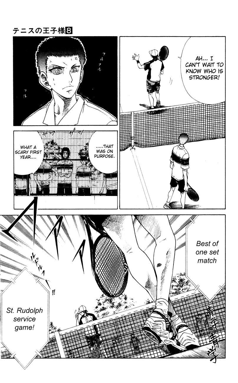 Prince of Tennis Chapter 69 page 3 - Chapter 69: Left-hander Vs Left-hander