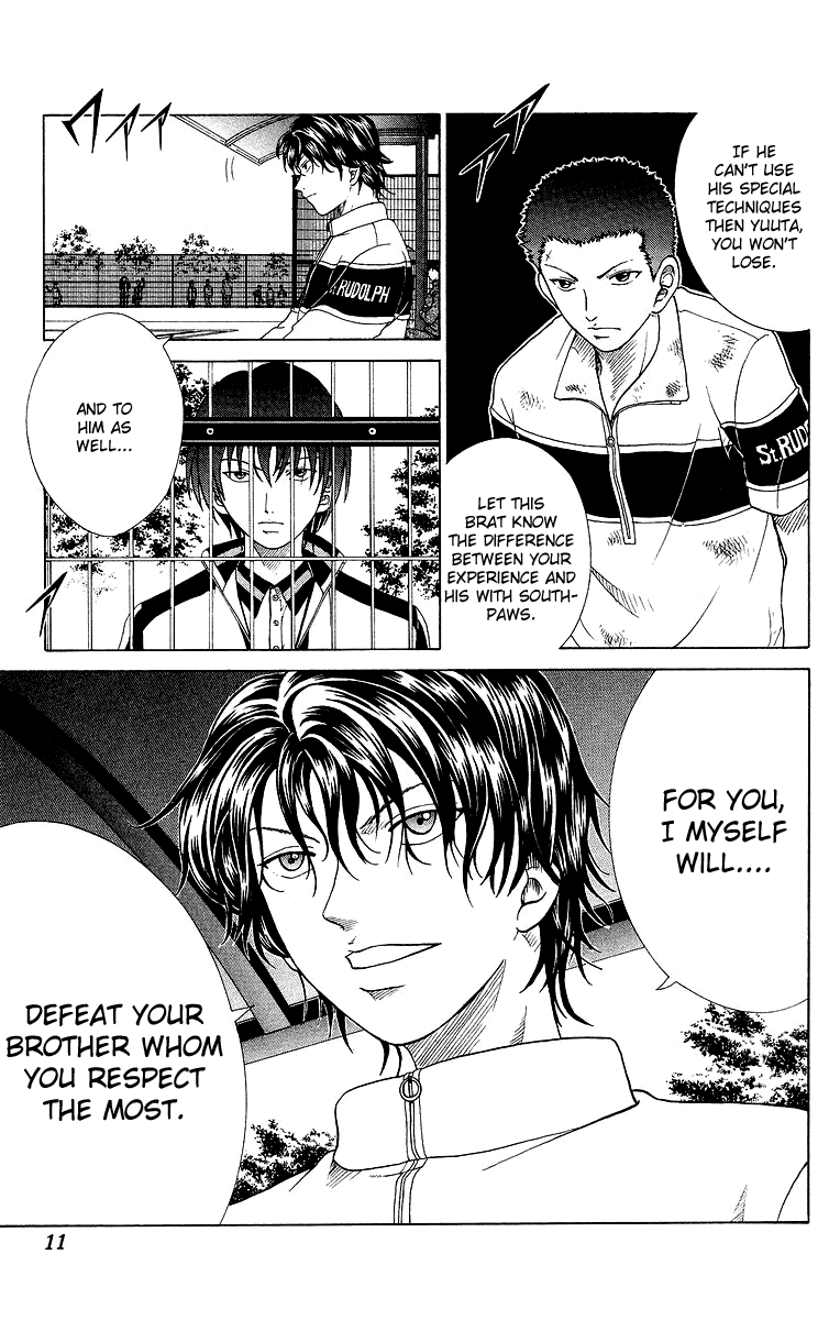 Prince of Tennis Chapter 70 page 11 - Chapter 70: Gaze at the Target!