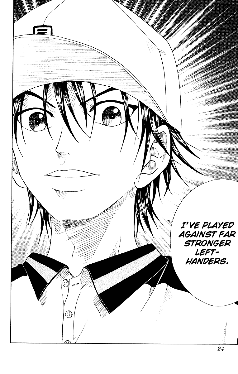 Prince of Tennis Chapter 70 page 22 - Chapter 70: Gaze at the Target!