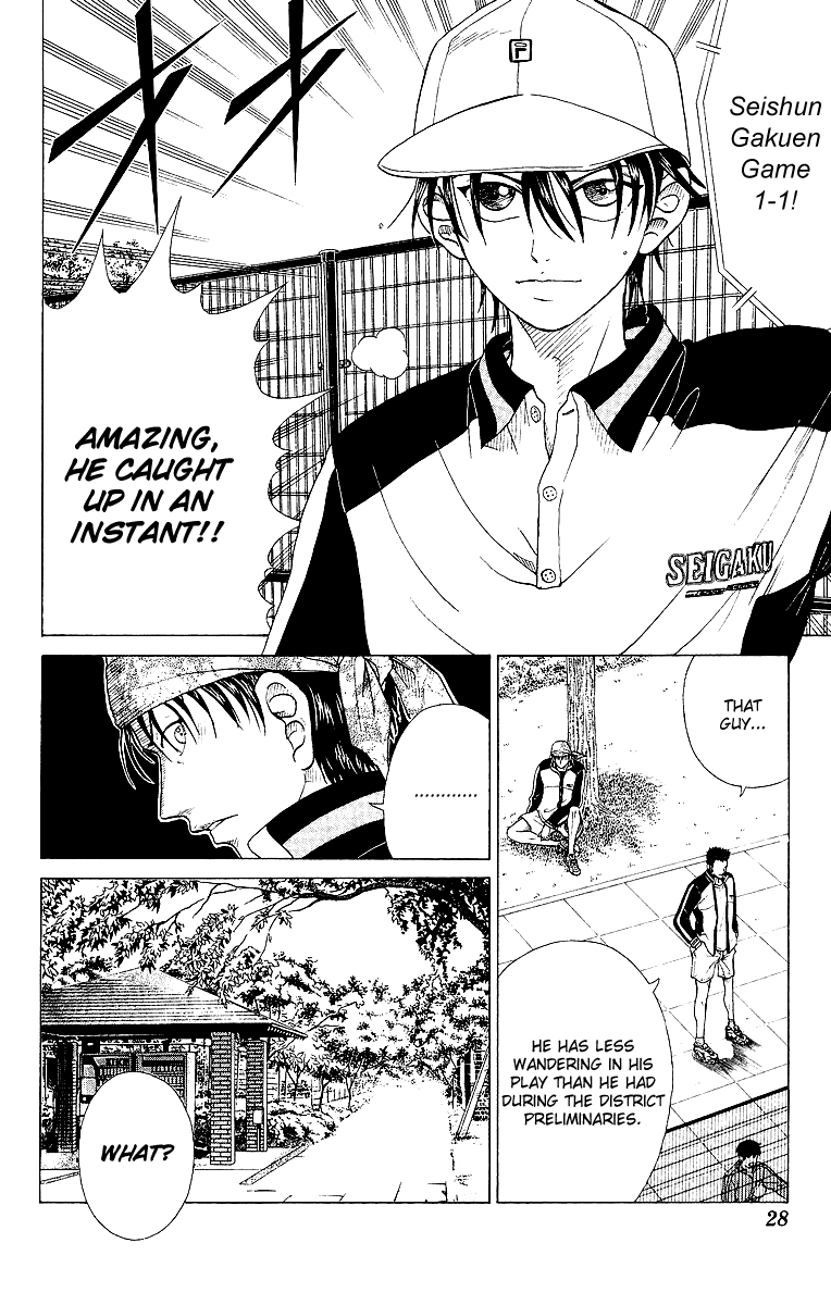 Prince of Tennis Chapter 71 page 4 - Chapter 71: Younger Brother's Answer