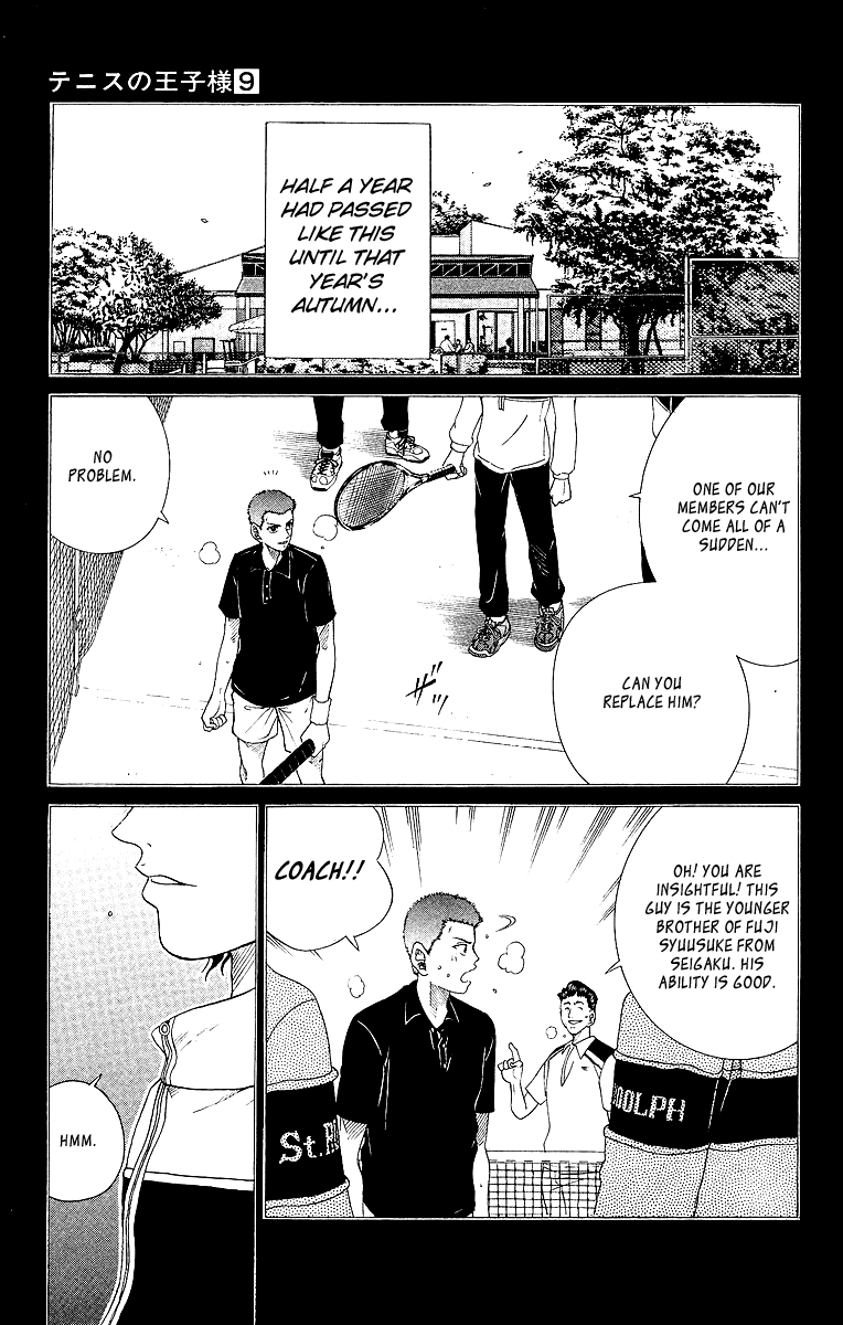 Prince of Tennis Chapter 71 page 9 - Chapter 71: Younger Brother's Answer