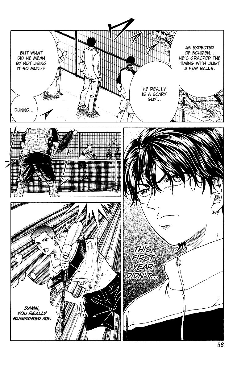 Prince of Tennis Chapter 72 page 14 - Chapter 72: Specialty Demonstration