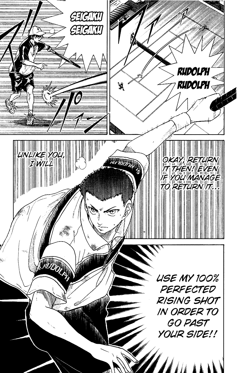Prince of Tennis Chapter 72 page 15 - Chapter 72: Specialty Demonstration
