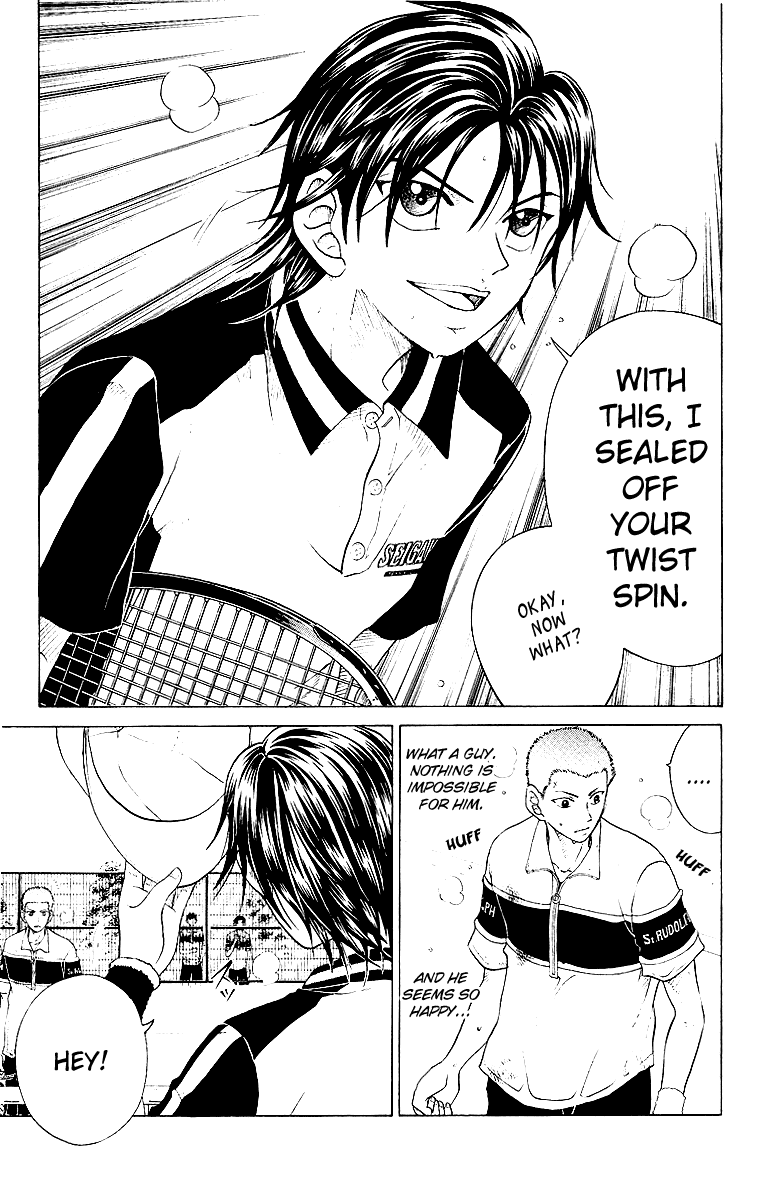 Prince of Tennis Chapter 73 page 11 - Chapter 73: Drive B