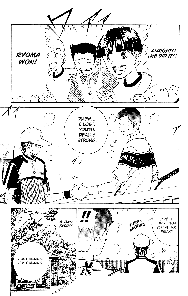 Prince of Tennis Chapter 74 page 11 - Chapter 74: Seriousness