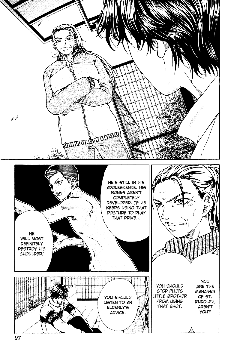 Prince of Tennis Chapter 74 page 15 - Chapter 74: Seriousness
