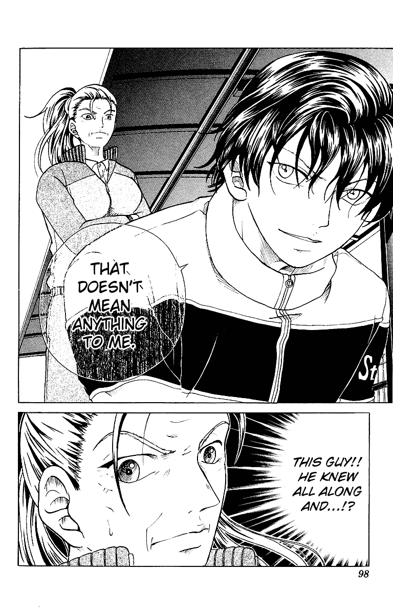 Prince of Tennis Chapter 74 page 16 - Chapter 74: Seriousness