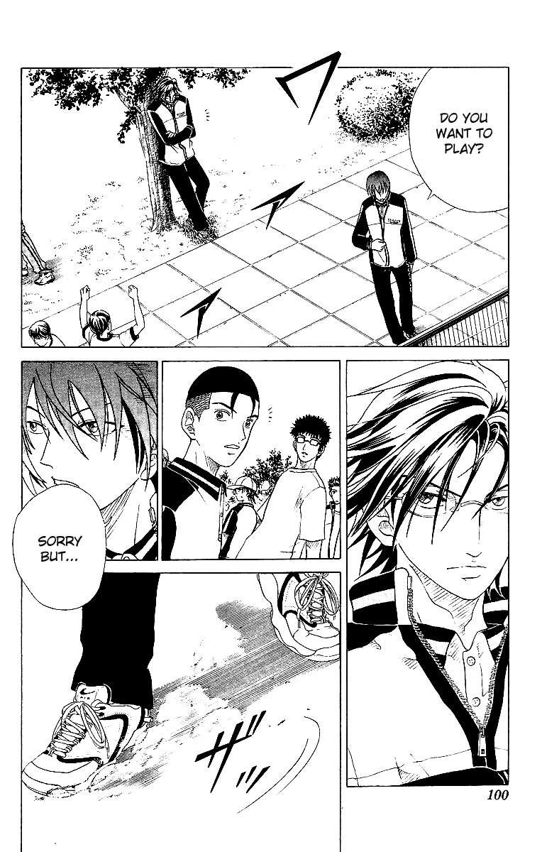 Prince of Tennis Chapter 74 page 18 - Chapter 74: Seriousness