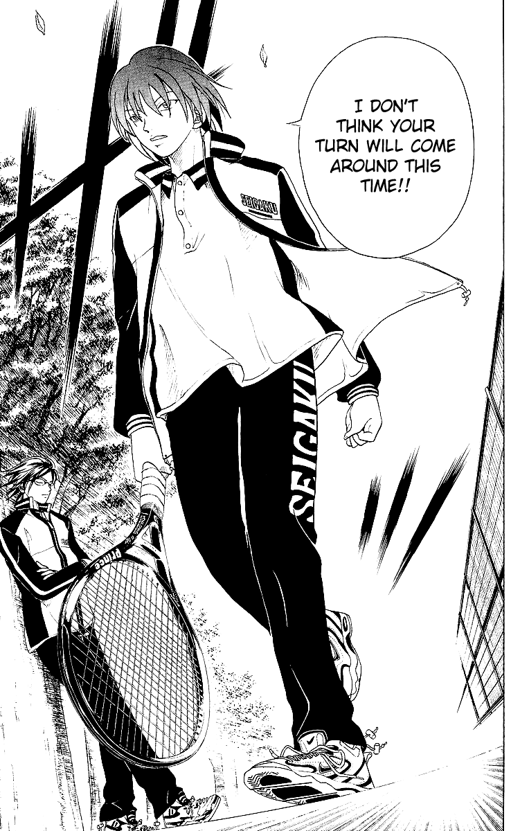 Prince of Tennis Chapter 74 page 19 - Chapter 74: Seriousness