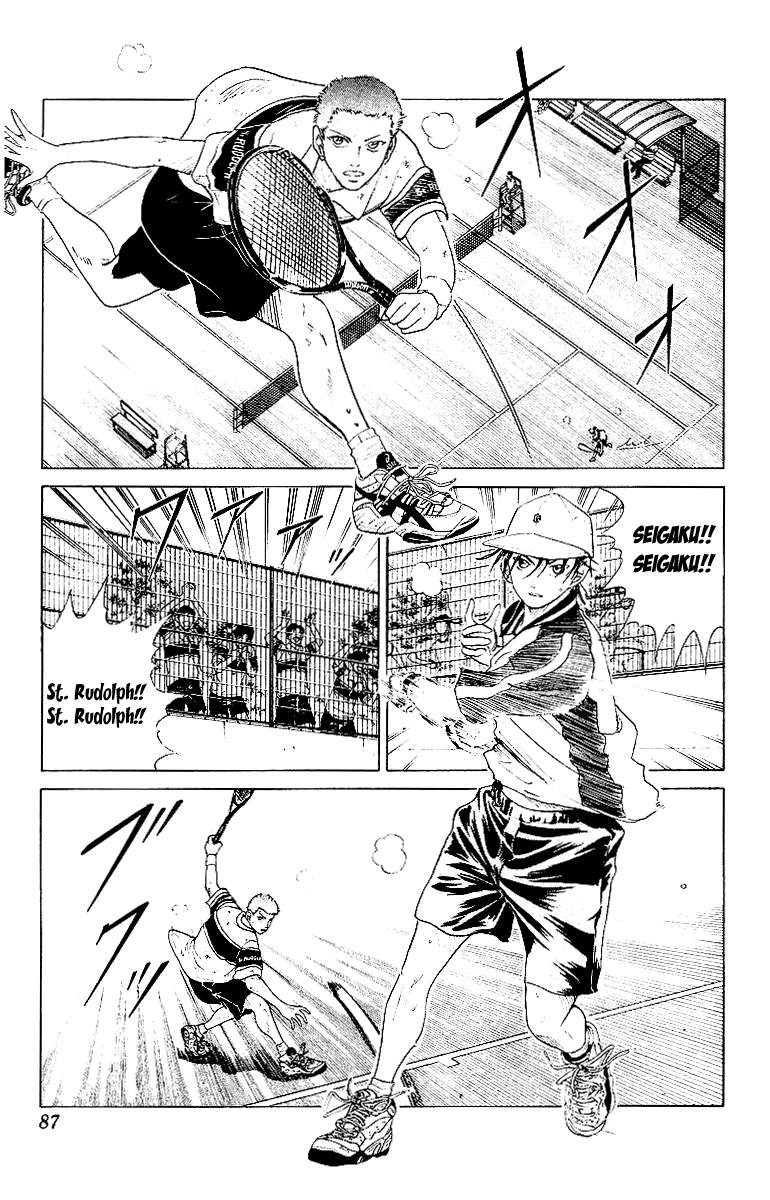 Prince of Tennis Chapter 74 page 5 - Chapter 74: Seriousness