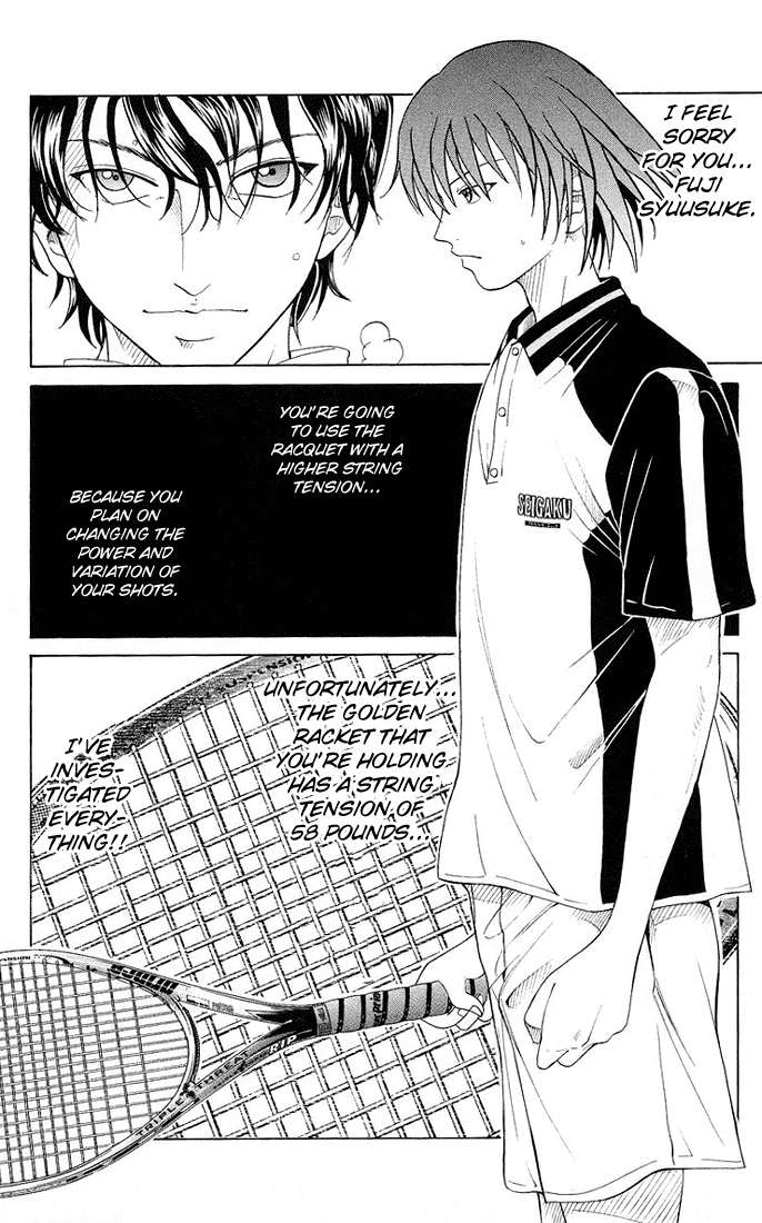 Prince of Tennis Chapter 75 page 11 - Chapter 75: Mizuki vs Fuji