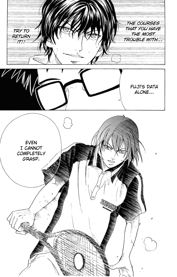 Prince of Tennis Chapter 75 page 14 - Chapter 75: Mizuki vs Fuji
