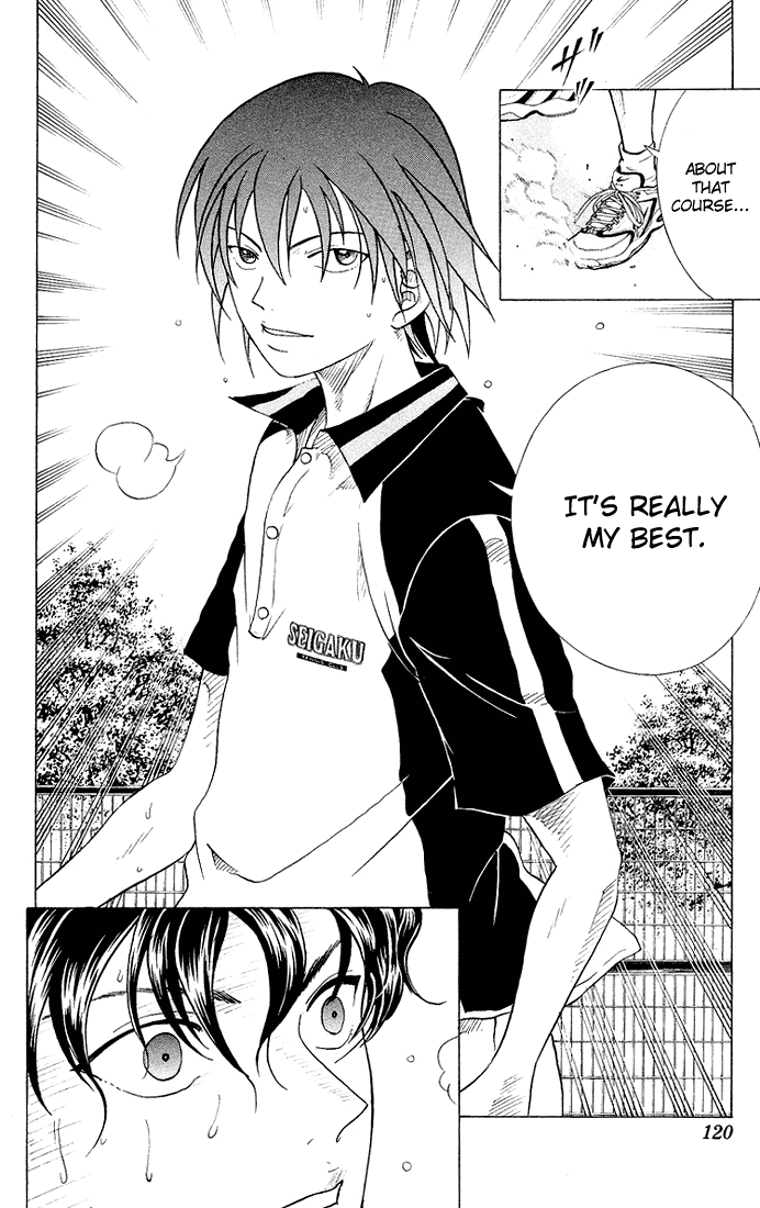Prince of Tennis Chapter 75 page 16 - Chapter 75: Mizuki vs Fuji