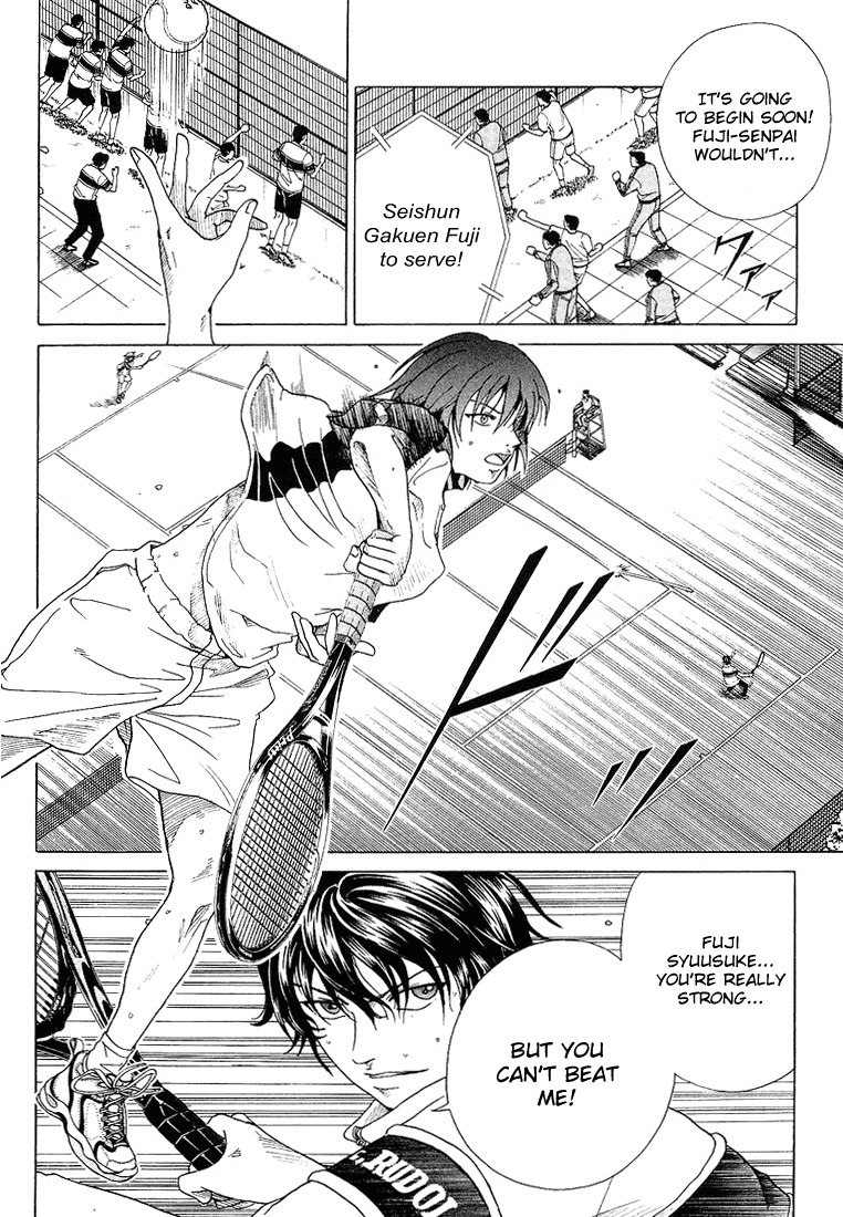 Prince of Tennis Chapter 75 page 3 - Chapter 75: Mizuki vs Fuji