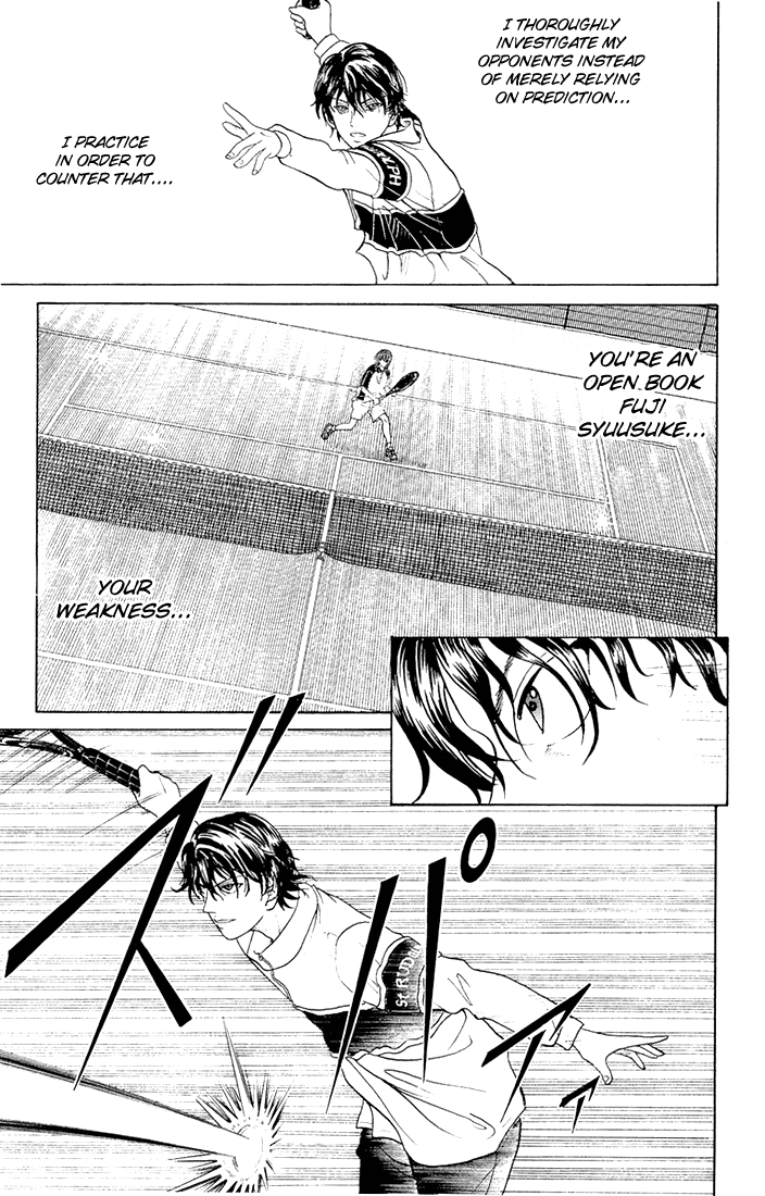 Prince of Tennis Chapter 75 page 6 - Chapter 75: Mizuki vs Fuji