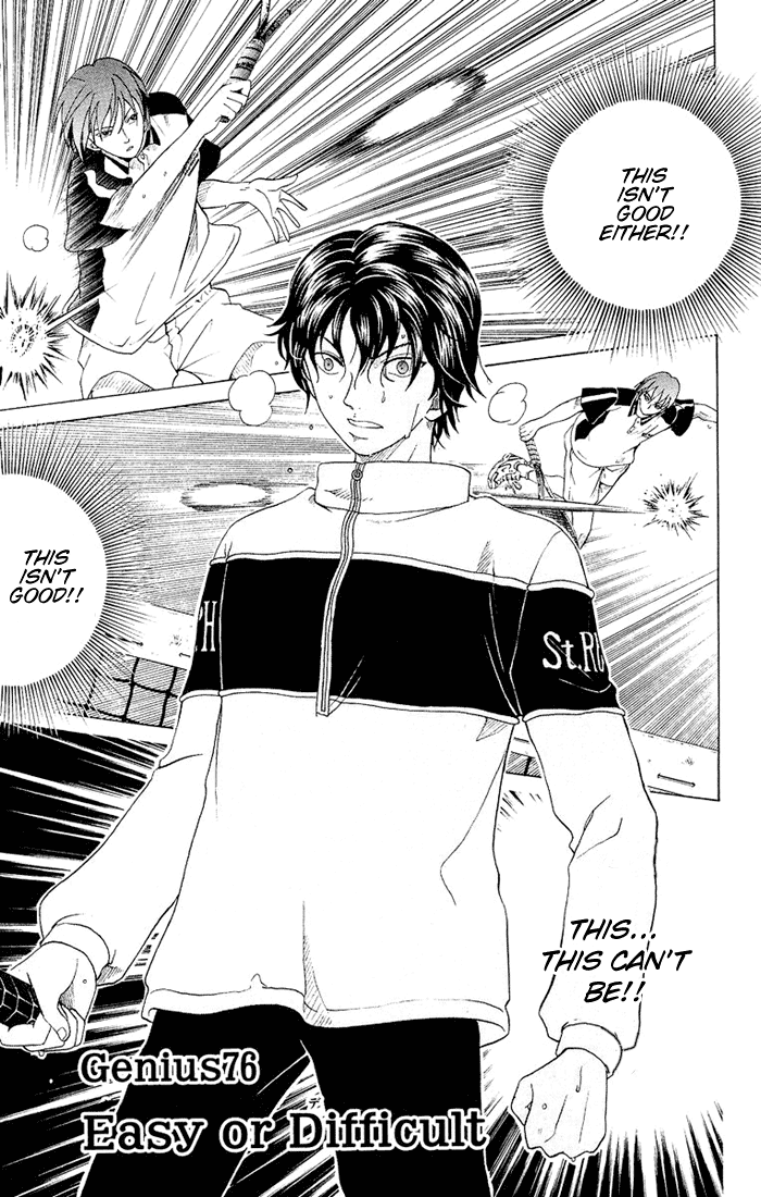 Prince of Tennis Chapter 76 page 1 - Chapter 76: Easy or Difficult