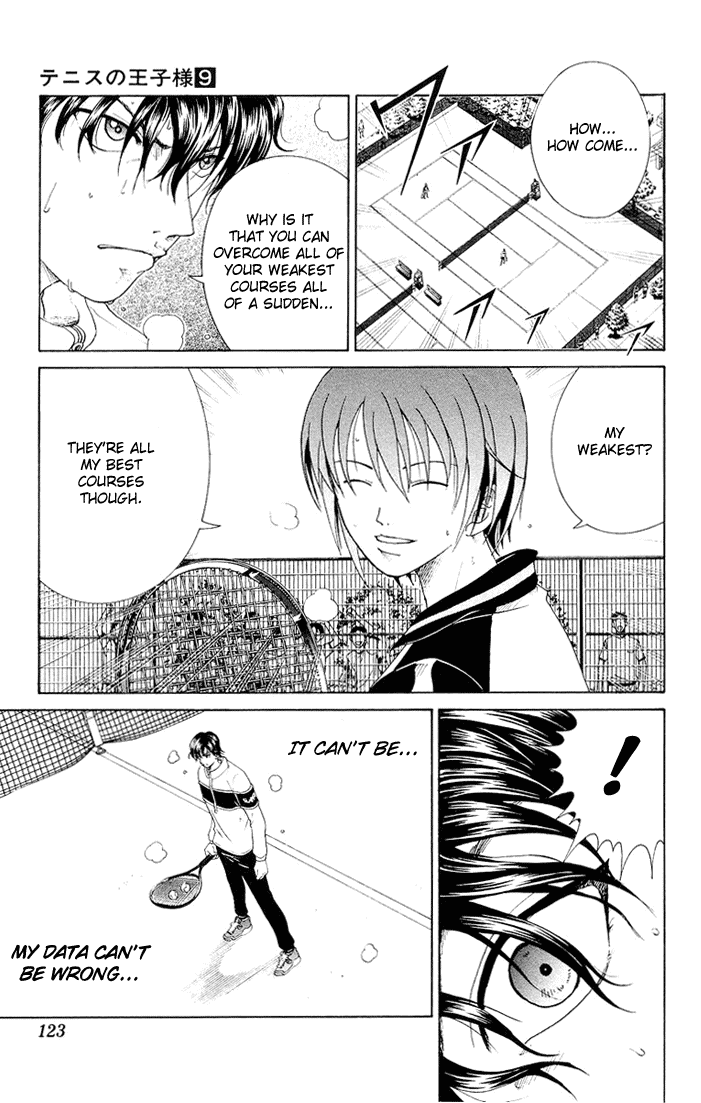 Prince of Tennis Chapter 76 page 3 - Chapter 76: Easy or Difficult