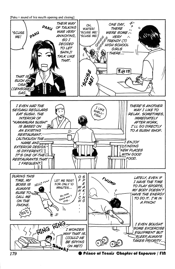 Prince of Tennis Chapter 78 page 21 - Chapter 78: New Decision