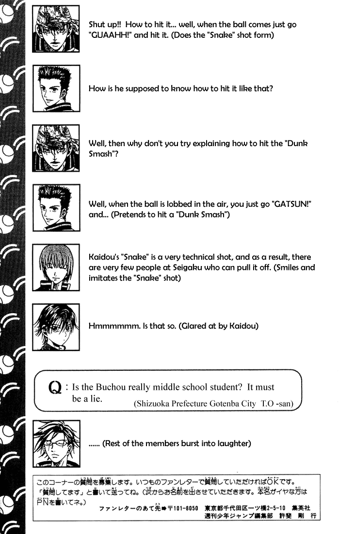 Prince of Tennis Chapter 78 page 25 - Chapter 78: New Decision