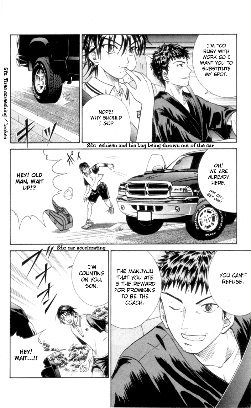 Prince of Tennis Chapter 79 page 8 - Chapter 79: Eating Manjyuu
